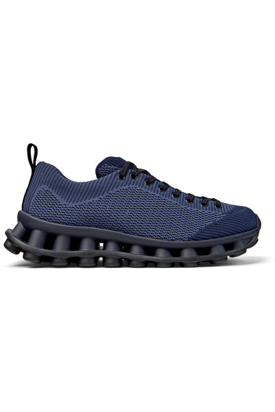 CAMPER Men Navy Fabric Double Cushioned Comfortable Lace-Up Sneaker Shoes SUNNEI-PELOTISSIMA