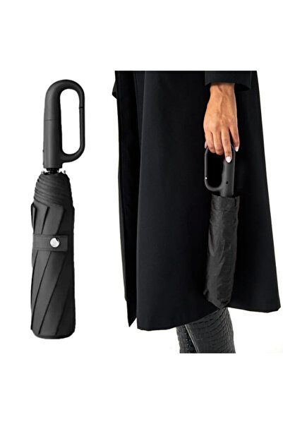 Limmy 10 Fiber Telli Tam Otomatik Şemsiye Güçlendirilmiş Telli Kanca Saplı Şe...