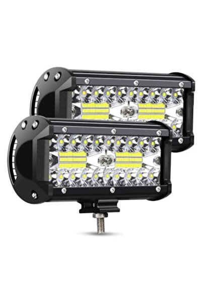 lumixauto Bară de proiector LED 144W Offroad 16 cm - 24000 lm/set - 6000K - IP67 - Aluminiu (lumixauto)