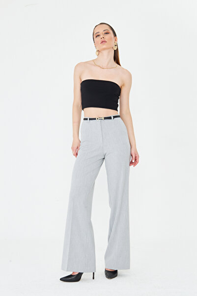 LA PANTE Belted Woven Pantalon