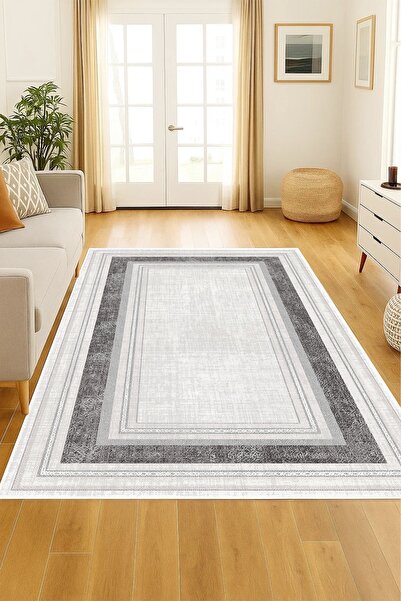 Olverno Home Makinede yıkanabilir kaymaz taban leke tutmaz dijital mutfak hal...