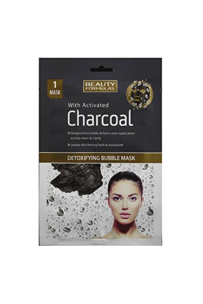 BEAUTY FORMULAS Beauty Formula Charcoal Detoxifying Bubble Mask 1'S : 12638