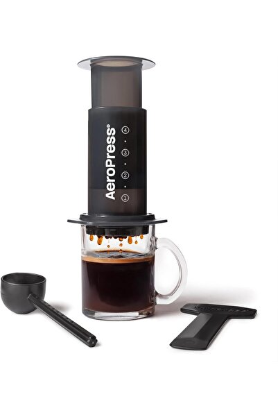 Aeropress , Coffee & Espresso Maker, Plastic, Transparent (Model A80)