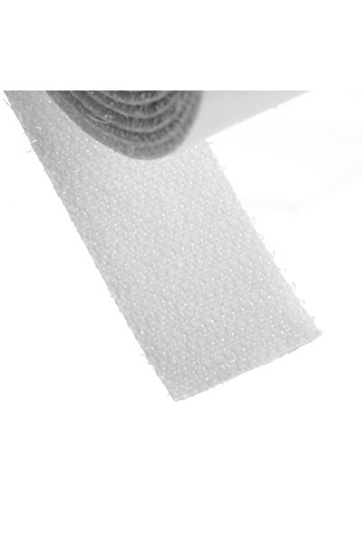 OEM White Adhesive Hook-and-Loop Tape (Hooks) 4m x 2.5cm
