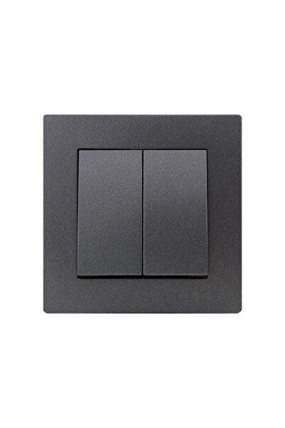 Klaus 10 Pieces, Double Switch Anthracite, KE01703 (10/120)