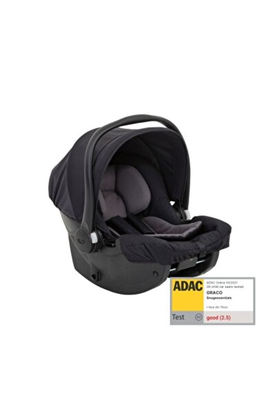 Graco Scoica auto SnugEssentials Midnight Black, 40-75 cm, testata ADAC si certificata R129