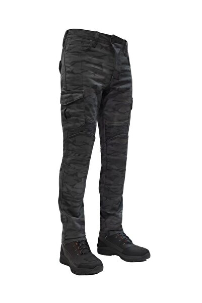 The Biker Jeans TheBikerJeans Adventure Flx. Camo Korumalı Motosiklet Pantolonu