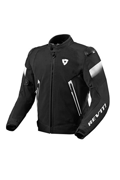 Revit REV'IT! Control Air H20 Korumalı Motosiklet Montu Siyah Beyaz