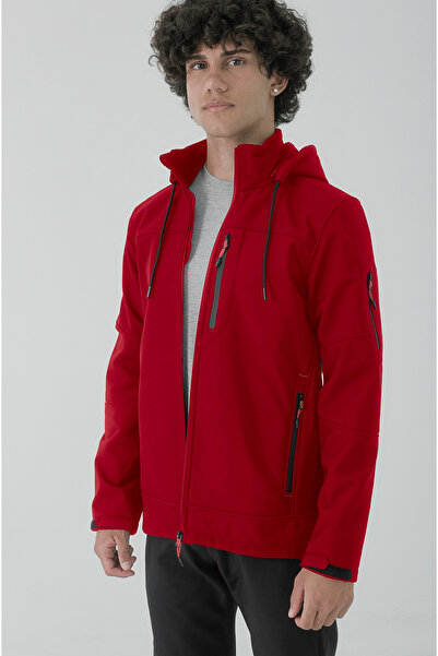 Longberg Men's Removable Hood Trio Softshell Jacket