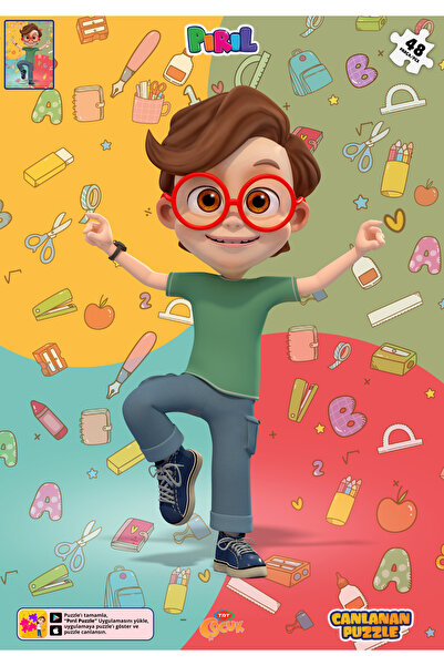 TRT ÇOCUK PIRIL Pırıl Canlanan Puzzle - Deha Zeybek