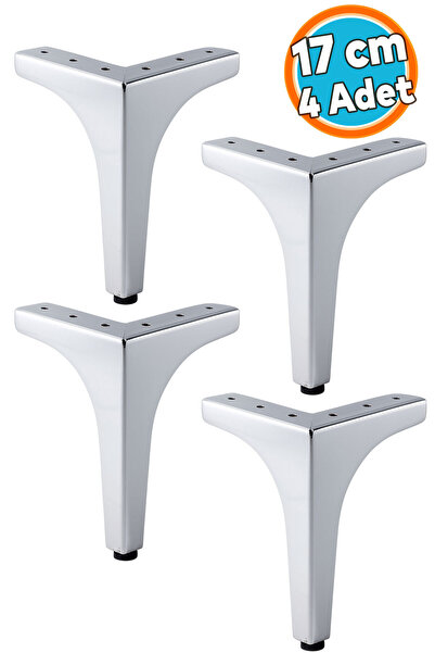 NZB Mobilya Ayağı Dayanıklı Modern Tasarım Koltuk Sehpa Masa TV Ünitesi 17 cm...