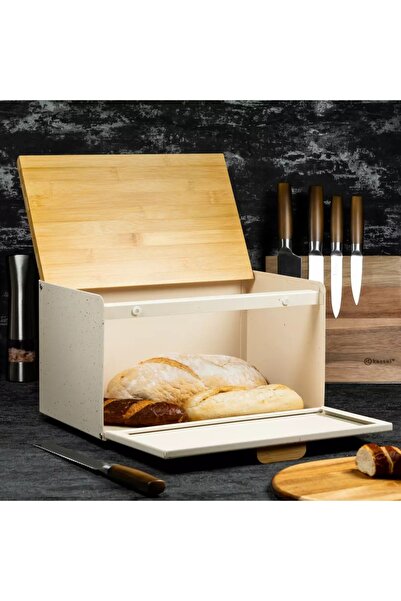 Klausberg Beige bread box KB7465