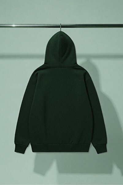 uyguntarz Unisex the Moon Tarot Card Design Printed Hooded Sweatshirt