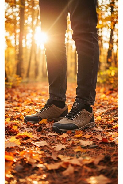 Shubuu Erkek Kışlık Kaydırmaz Ortopedik Taban Outdoor Tracking Ayakkabı