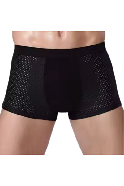 Menvo Premium Likralı Esnek Fiber Boxer Şort 8'li Paket