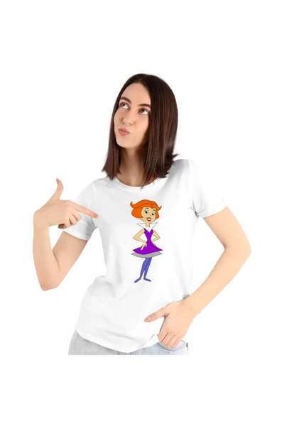 OEM Tricou Femei Familia Jetson Jane Mama Desene SF