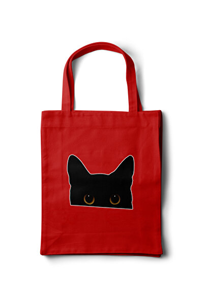 INKD Gabardine Cloth Bag – Cat Design - 35X40