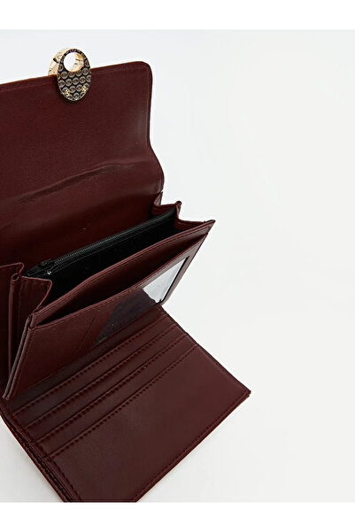 LC Waikiki محفظة نسائية بمظهر جلدي