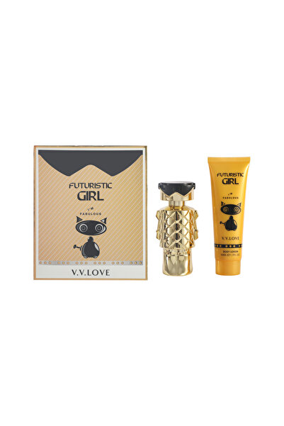V.V LOVE V.V. Love set (perfume 30 ml + body lotion 50 ml) Futuristic girl VL3801-30 (women's fragrance)