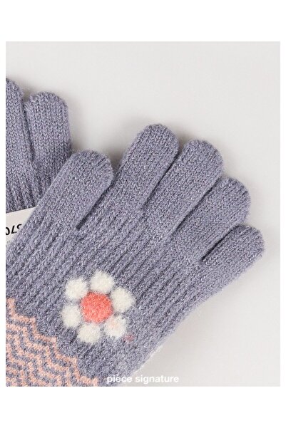 PIECE SIGNATURE 95% Acrylic 5% Elastane, Girls' Gloves (4-8 Years Old)