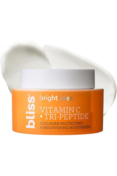 Bliss برايت آيديا فيتامين سي وثلاثي الببتيد - مرطب للحماية والتفتيح بالكولاجين، 1.7 فهرنهايت