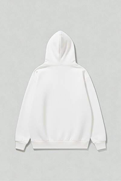 uyguntarz Unisex the Moon Tarot Card Design Printed Hooded Sweatshirt