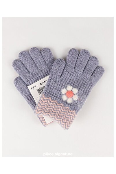 PIECE SIGNATURE 95% Acrylic 5% Elastane, Girls' Gloves (4-8 Years Old)