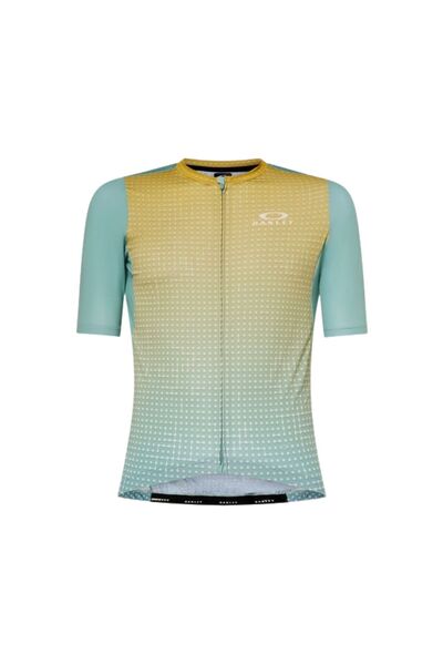 Oakley Endurance Dazzle Camo Jersey Men's Blue T-Shirt Men T-Shirt Foa404398