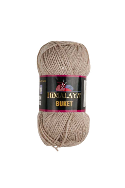Himalaya خيط حياكة بوكيت 98% أكريليك 2% ترتر متوسط ​​السمك 100 جرام / 210 متر...