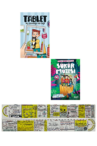 Timaş Çocuk Gaffar Gazi Koç 2 Kitap Set / Tablet + Şükür Müzesi + Mat. Öğrete...