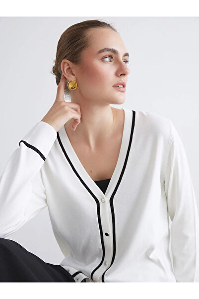 LC Waikiki V Yaka Kadın Triko Hırka