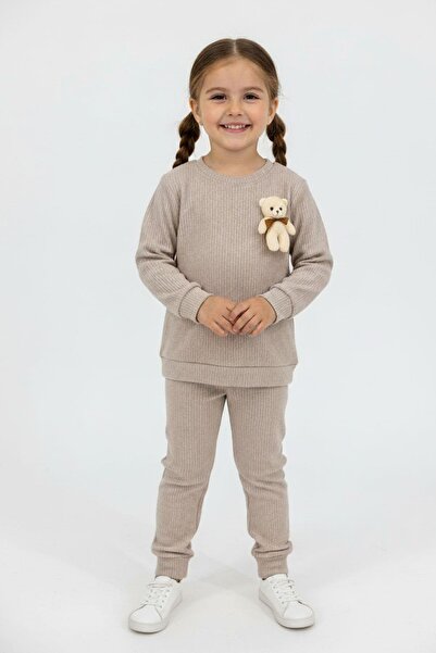 NEWKİDS Set moale pentru fetiță cu detalii de ursuleț