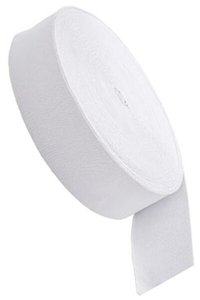 SERRADARDOKUMA 5 cm x 25 Metre Beyaz Geniş Yassı Lastik – Bel, Paça, Don Lastiği