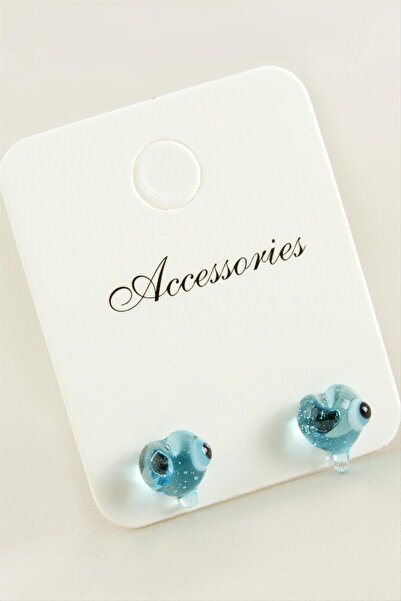 ZERO LAND Techmrt Penguin Cam (212154) Earring-Light Blue