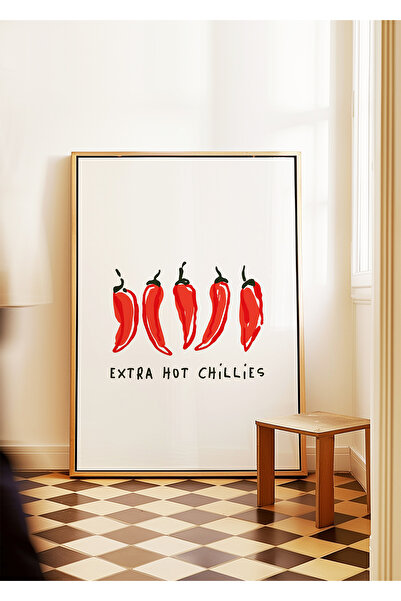 ARTHOUSECOLLECTIVE Extra Hot Chillies - Poster fără cadru în dimensiuni standard