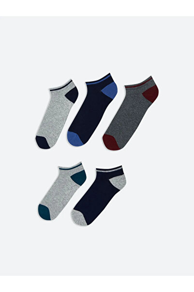 LC Waikiki Шарени мъжки боти Чорапи Опаковка от 5 бр