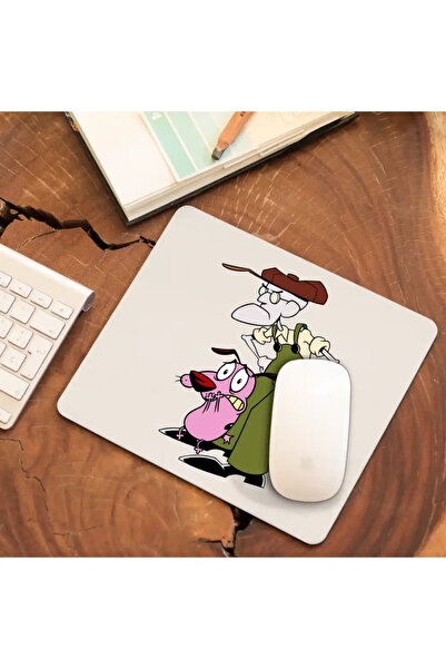 OEM Mousepad Courage the Cowardly Dog Grandpa Beagle