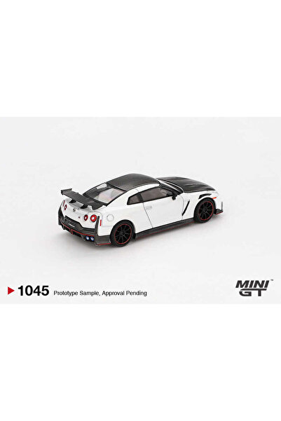 mini gt 1:64 Nissan Gt-R Nismo R35 2024 Brilliant White Pearl Diecast Model Car Mgt01045
