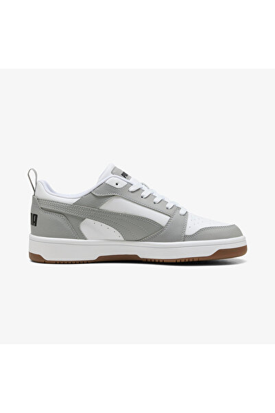 Puma Rebound v6 Low Unisex Gri Spor Ayakkabı
