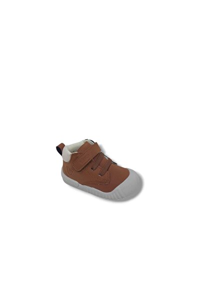 Vicco Pawii Baby Boy Brown First Step Shoes