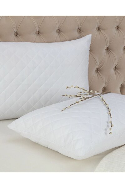 Madame Coco Raison 2 Li Стьобана подушка-подушка Біла 50x70 см