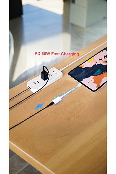 Sweet seven USB-C to Lightning Adapter — 60W PD Fast Charging & 480Mbps Data Transfer