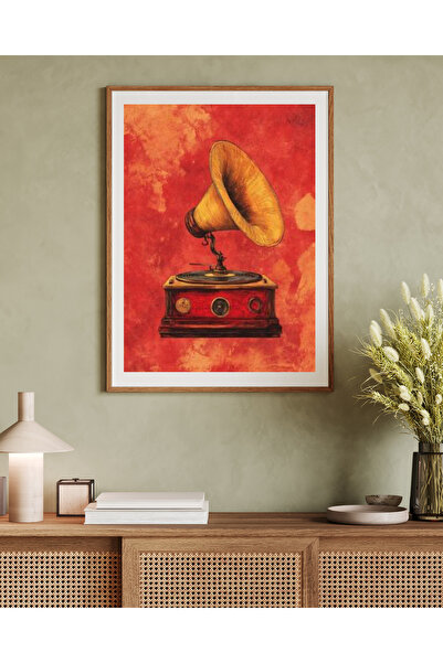 woodhomeworks Ένα τεμάχιο Διακόσμηση γραφείου σαλονιού ζωγραφική Vrynt