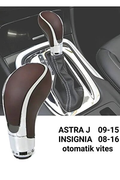 STİLİX GARAGE Opel J Astra Insignia 2008-2016 Automatic Brown Gear Shift Knob...