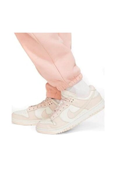 Nike W Nsw Essntl Clctn Flc Mr Pant Kadın Eşofman Altı (Bol Kalıp) BV4089-610