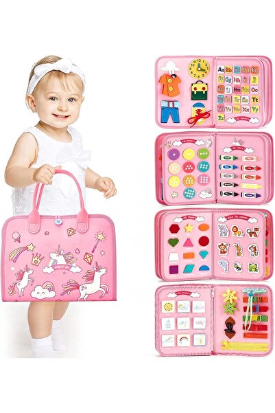 LinJie لعبة تعليمية من لينجي، مصنوعة من القماش، مناسبة للجنسين من عمر 3 سنوات...