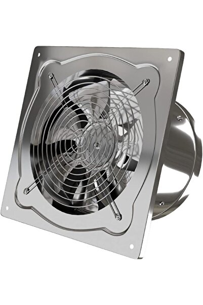 Other مروحة تهوية حائطية من الفولاذ المقاوم للصدأ بسبع شفرات من CJ Shop (فضية...