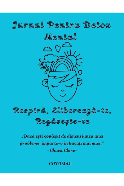 Cotomag Mental Detox Journal - Breathe, Release, Find Yourself / Personal Dev...