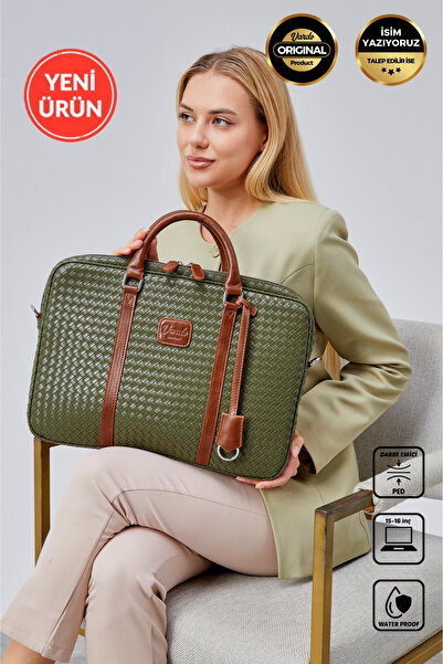 Vardo [ Numele poate fi scris ] Birgit '' Laptop și servietă de 15-16 inchi c...