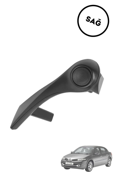 MEFAUTO Renault Megane 2 Door Pull Handle (Right Door Compatible)